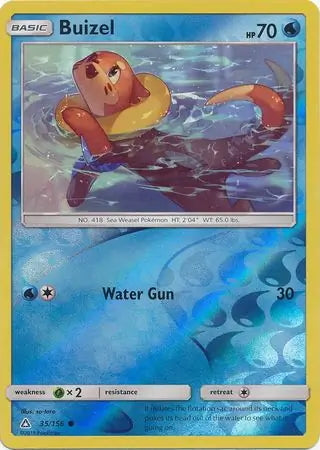 Ultra Prism Buizel #35/156 reverse holo